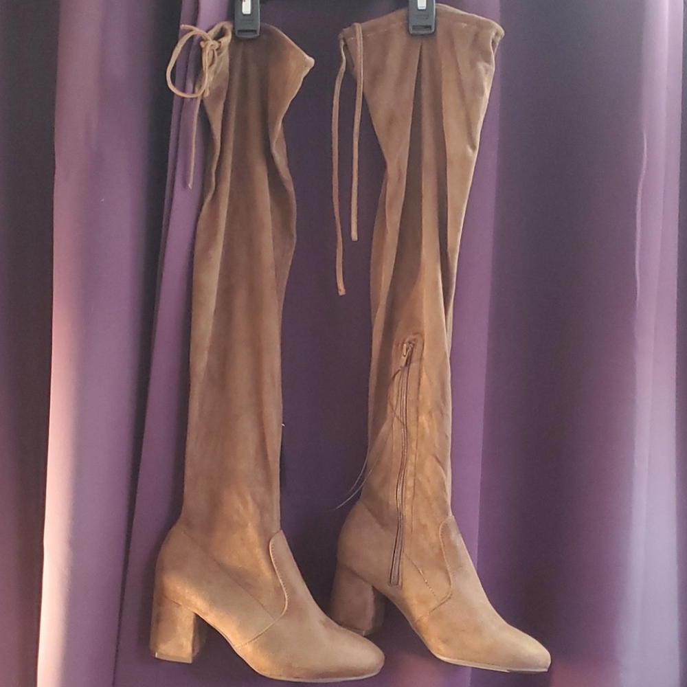 Forever 21 Thigh High Boots